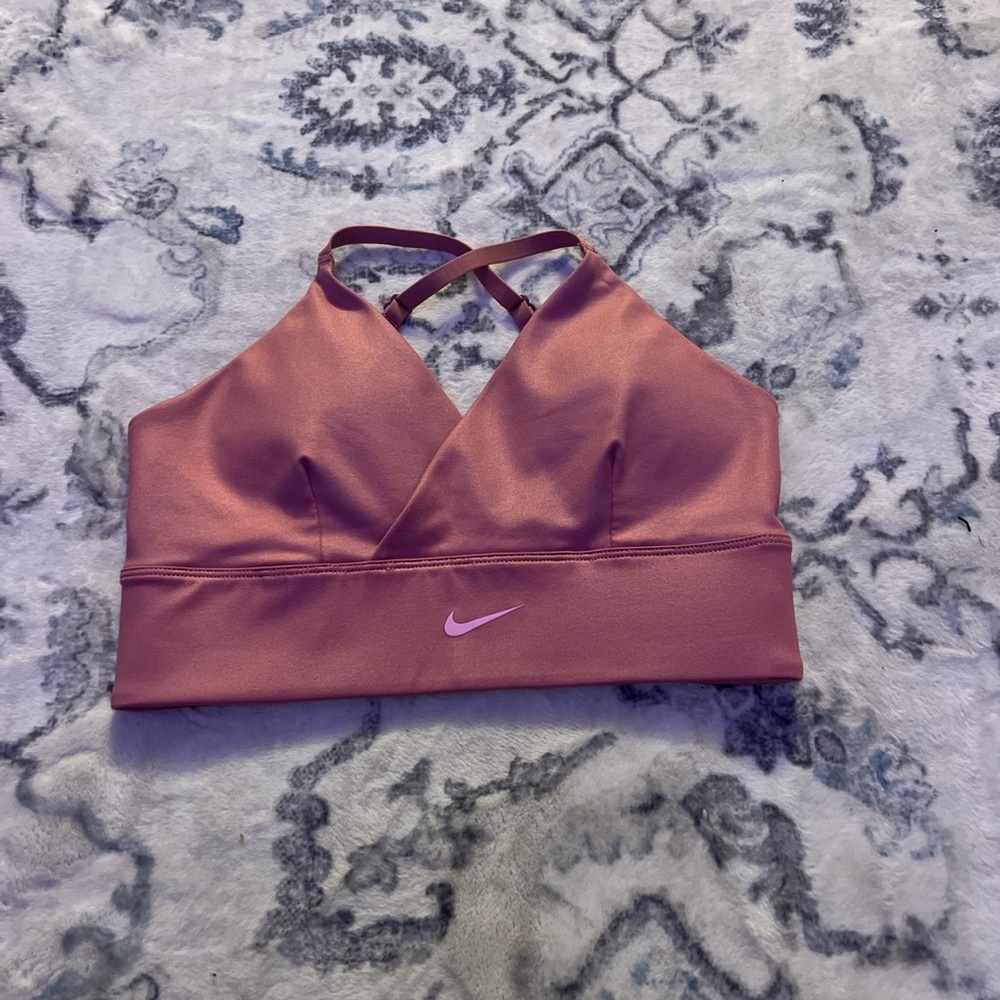 Nike size small pink sports bra